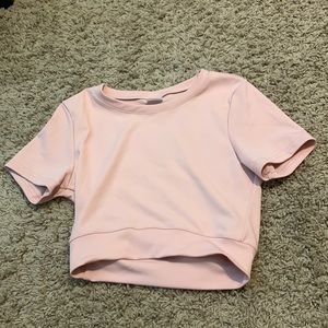 Pink athletic top